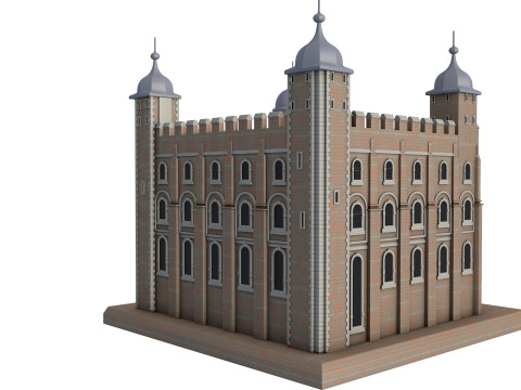 Tower of London 3D मॉडल