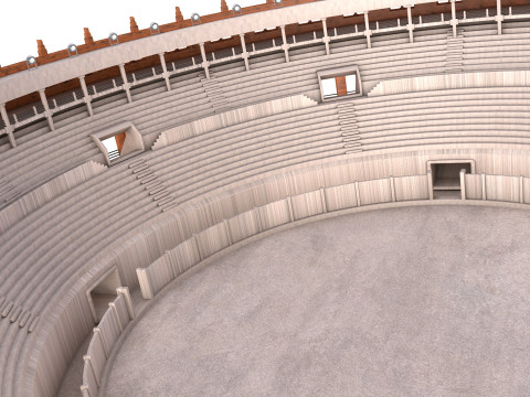 Plaza Cultural de la Santamara Modelo 3D