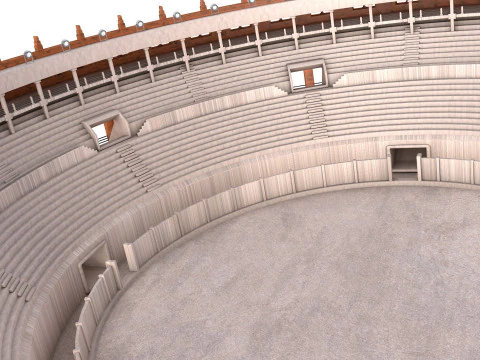 Plaza Cultural de la Santamara 3D Model