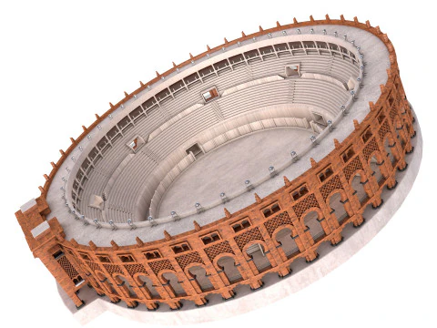 Plaza Cultural de la Santamara 3D Model