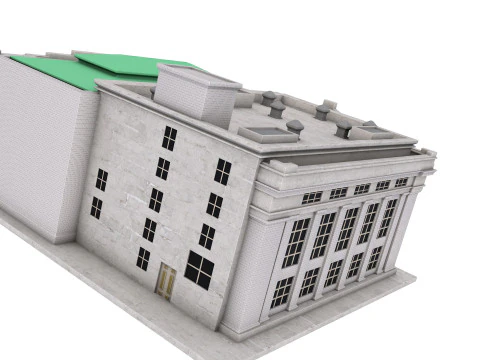 Riggs Bank 3D Model