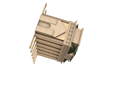 Brandenburg Gate Modèle 3D