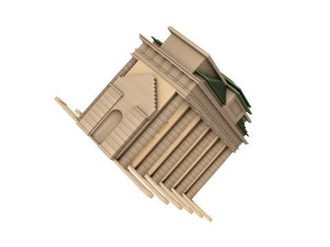 Brandenburg Gate Modèle 3D