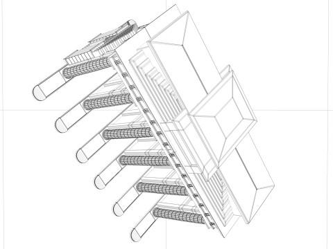 Brandenburg Gate Modèle 3D