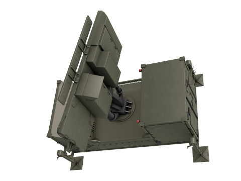 Thales Ground Master 400 Radar 3D 模型