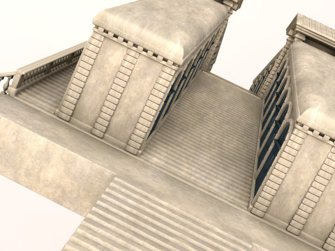 Rialto Bridge Model 3D