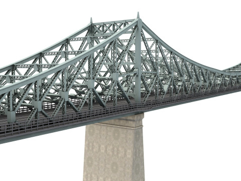 Jacques Bridge Model 3D