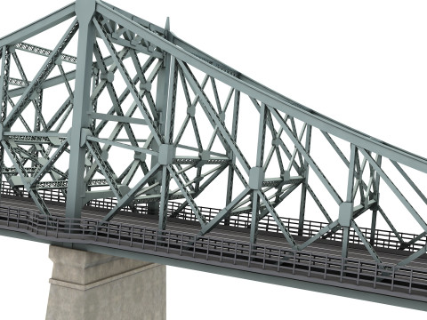 Jacques Bridge 3D 模型