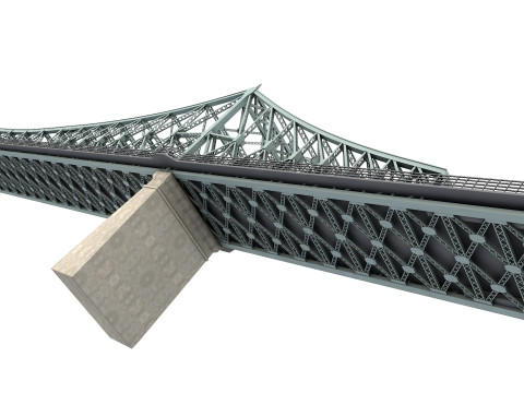 Jacques Bridge 3D 模型