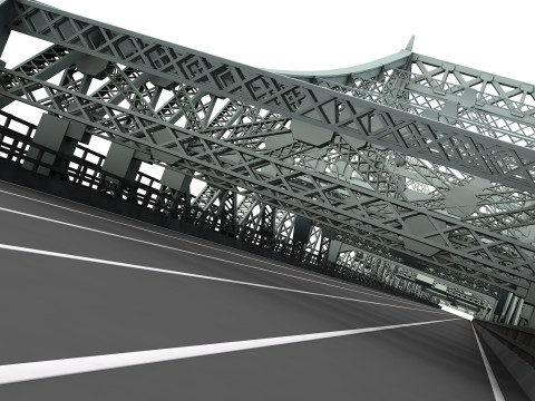 Jacques Bridge 3D 模型