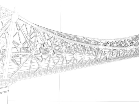 Jacques Bridge 3D 模型