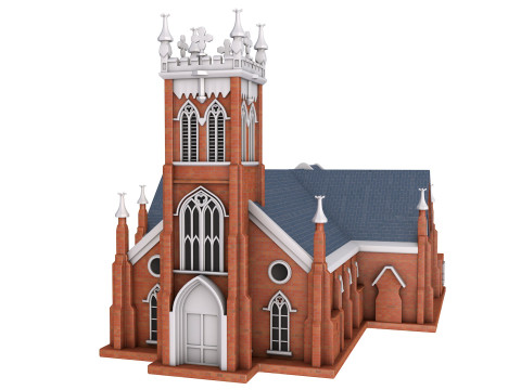 Ferrer Catholic Church 3D Model