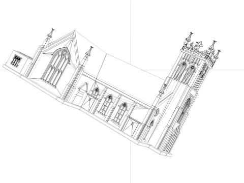 Ferrer Catholic Church 3D Model