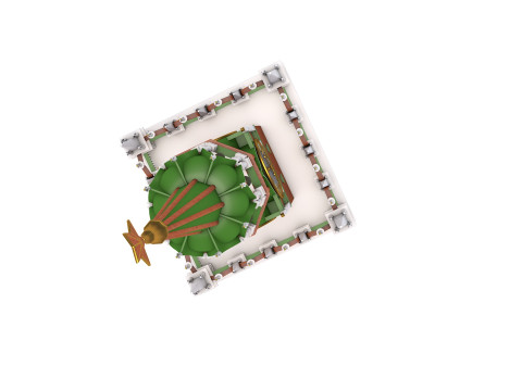Kremlin Clock Modello 3D