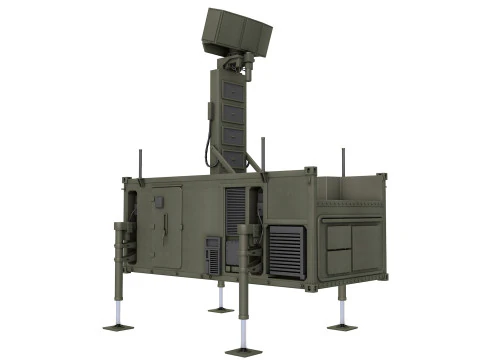 Radar Terrestre Leonardo Kronos Modelo 3D
