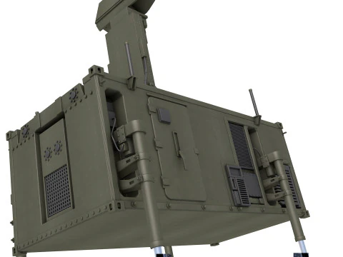 Leonardo Kronos Land Radar 3D Model