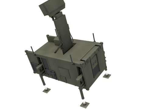 Leonardo Kronos Land Radar 3D Model