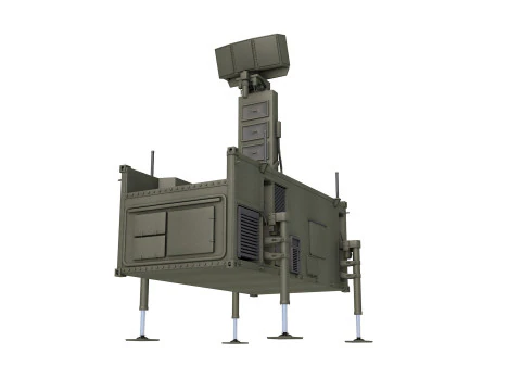 Leonardo Kronos Land Radar 3D Model