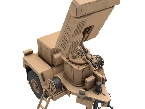 Kalkan Radar 3D Model