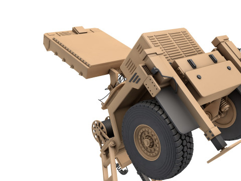 Kalkan Radar 3D Model