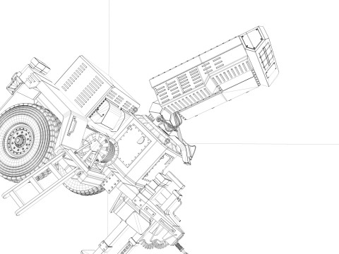 Kalkan Radar 3D Model