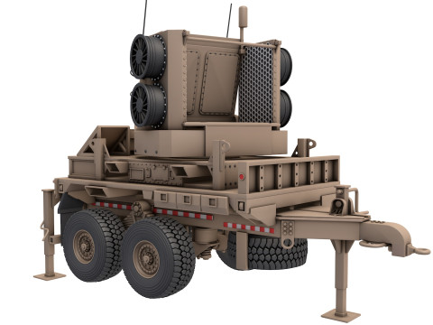 Sentinel A4 Air Defense Radar Modèle 3D