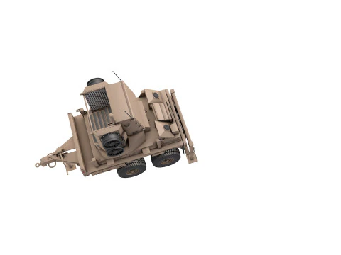 Sentinel A4 Air Defense Radar 3D Model