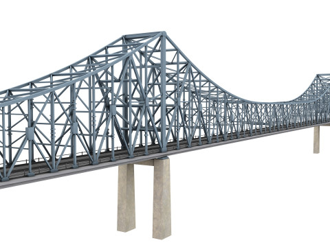 Commodore Barry Bridge 3Dモデル