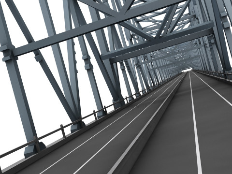 Commodore Barry Bridge 3Dモデル