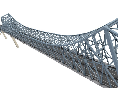 Commodore Barry Bridge 3Dモデル
