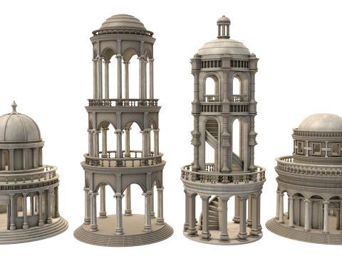 Rotunda 3D मॉडल