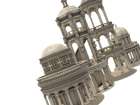 Rotunda Modelo 3D