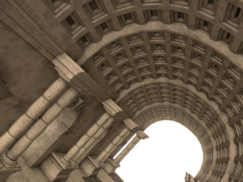 Ancient Greek Interior 3D 모델