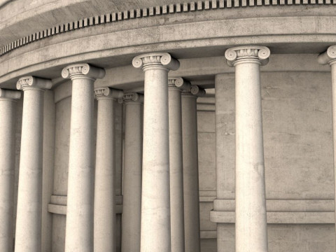 Jefferson Memorial Scene 3D 모델