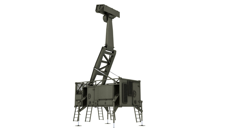Giraffe AMB Radar 3D 모델 .c4d .max .obj .3ds .fbx .stl .blend 