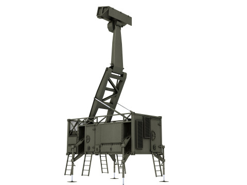 Giraffe AMB Radar 3D Модель