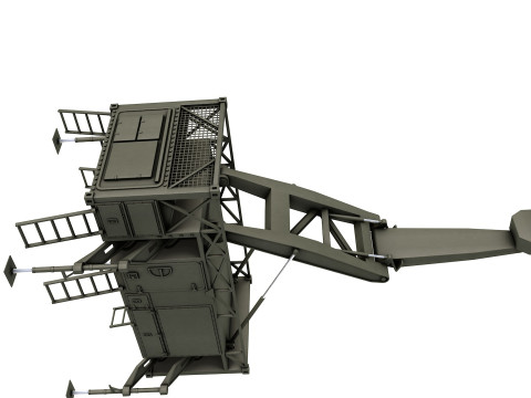 Giraffe AMB Radar 3D 모델