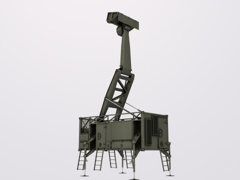 Giraffe AMB Radar 3D 모델