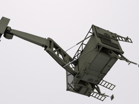 Giraffe AMB Radar 3D 모델