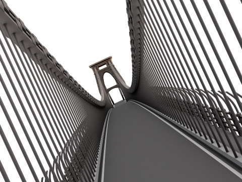 Clifton Suspension Bridge Modèle 3D