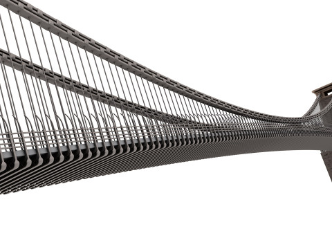 Clifton Suspension Bridge Modèle 3D