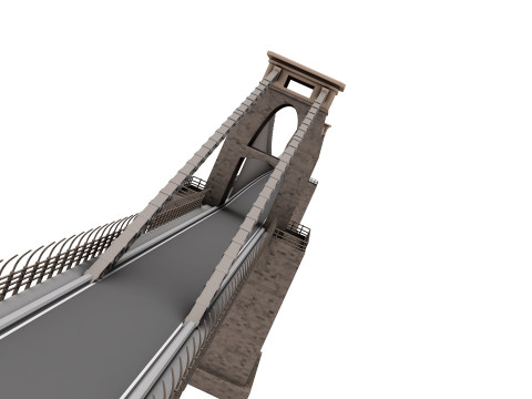 Clifton Suspension Bridge Modèle 3D