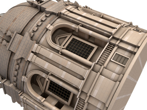 Church of Santa Engrcia 3D 모델