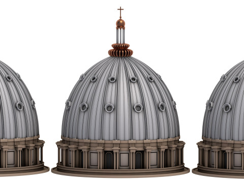 Basilica of Our Lady of Peace 3D Model
