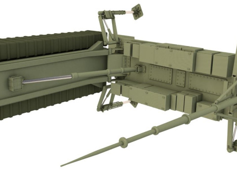 Air Defense Missile System Modèle 3D