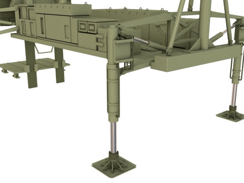 Air Defense Missile System Modèle 3D