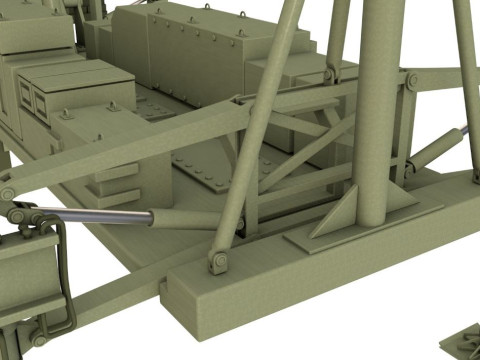 Air Defense Missile System Modèle 3D