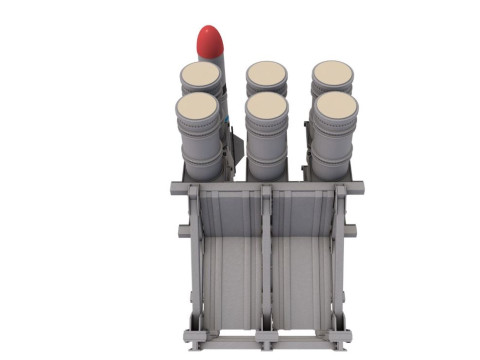 Mk-141 Missile Launching System 3D Model