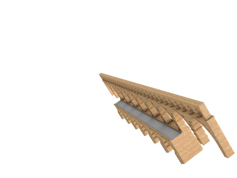 Pont Du Gard Bridge Modelo 3D