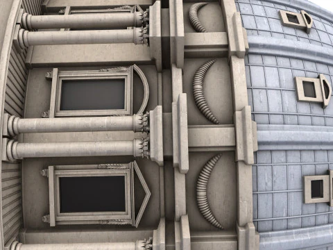 Bas&iacute;lica de S&atilde;o Pedro Modelo 3D